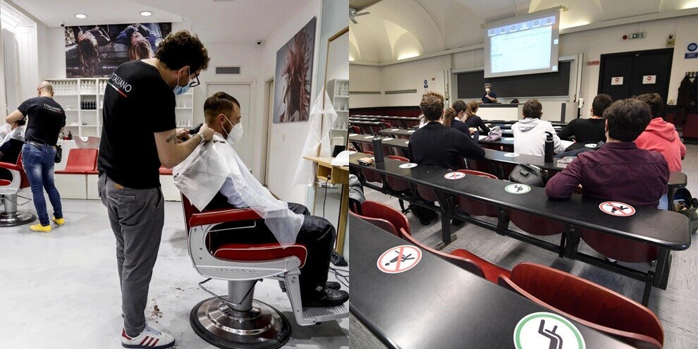 Milano da zona rossa ad arancione: riaprono scuole e parrucchieri