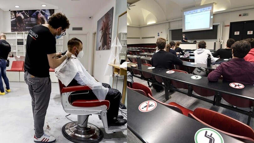 Milano da zona rossa ad arancione: riaprono scuole e parrucchieri