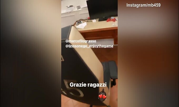 Monza, l'ultima novità di Balotelli: la sedia con il numero 45