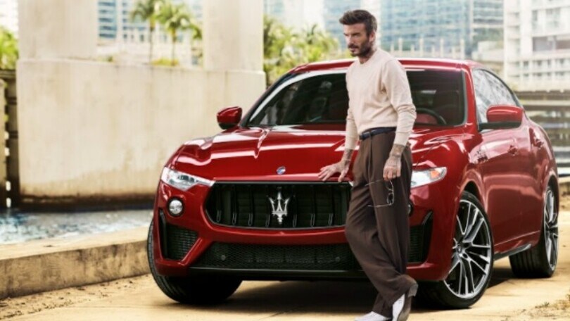 Maserati, David Beckham è il nuovo volto del Marchio