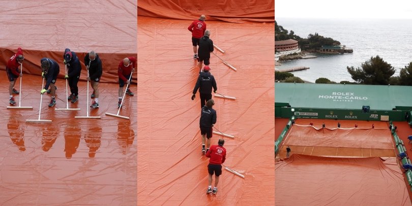 ATP Montecarlo, la pioggia blocca il torneo