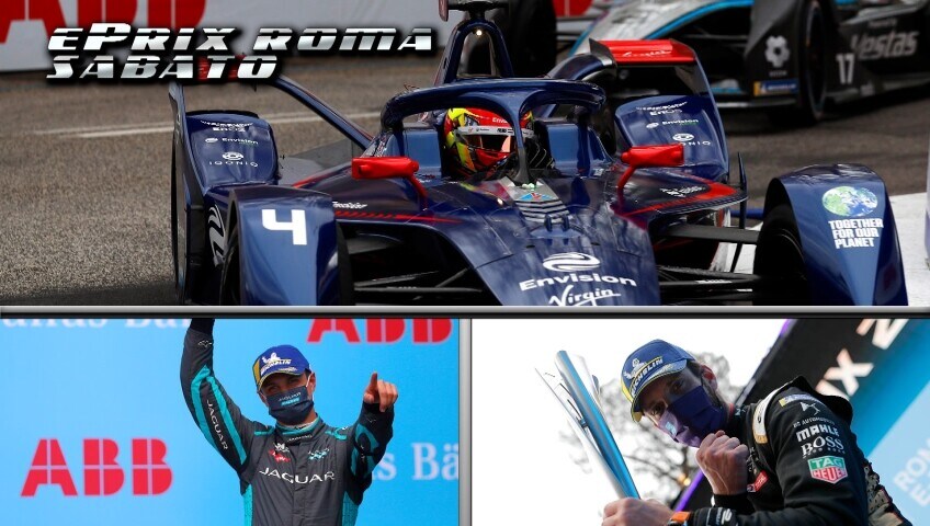 ePrix Roma, Vergne in trionfo