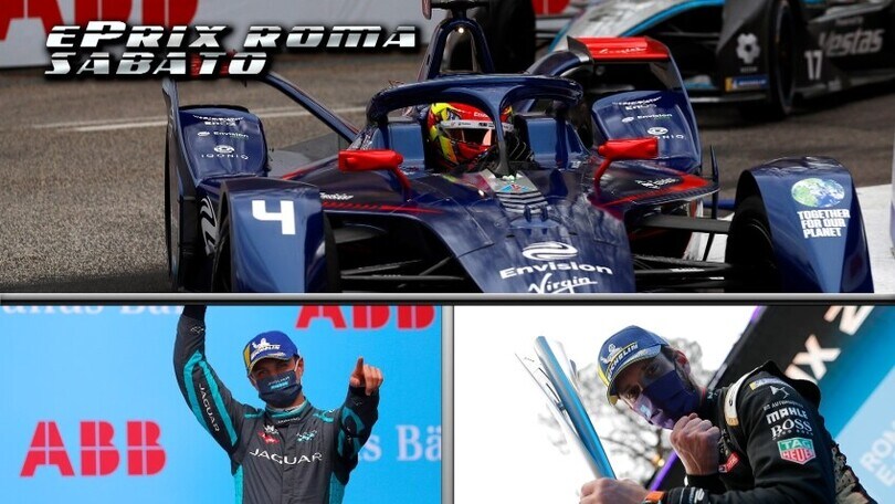 ePrix Roma, Vergne in trionfo
