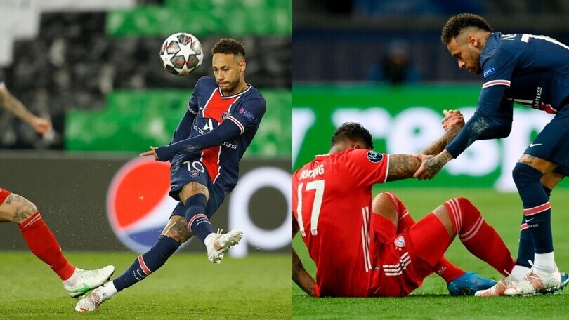 Tre legni per Neymar, ma il Psg va in semifinale: Bayern out