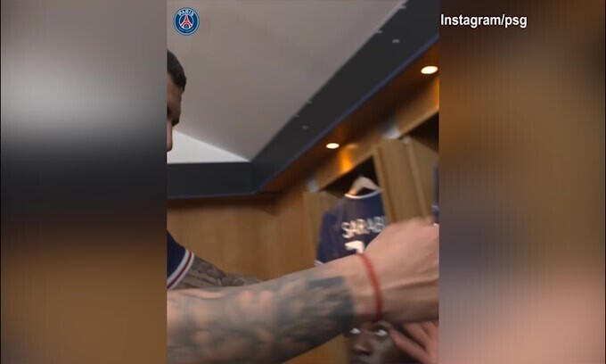 Champions League, Psg in semifinale: mega festa negli spogliatoi