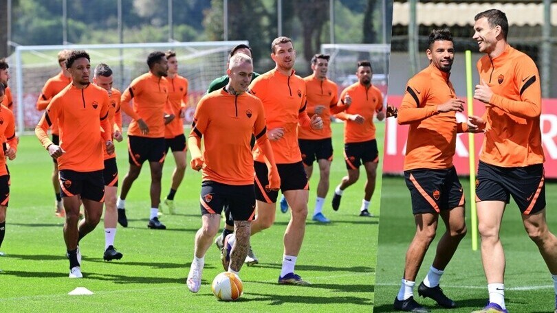 Roma, rifinitura pre Ajax: Fonseca si gioca la semifinale