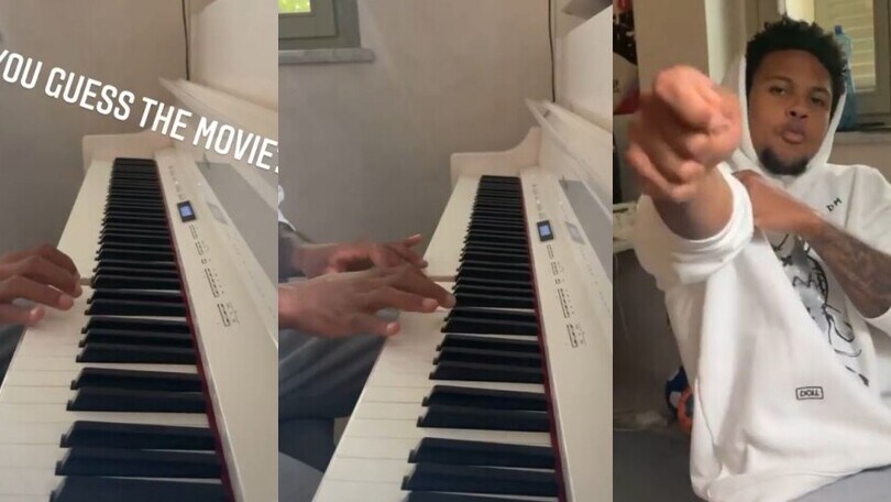 McKennie, la sfida al piano: "Indovina il film"