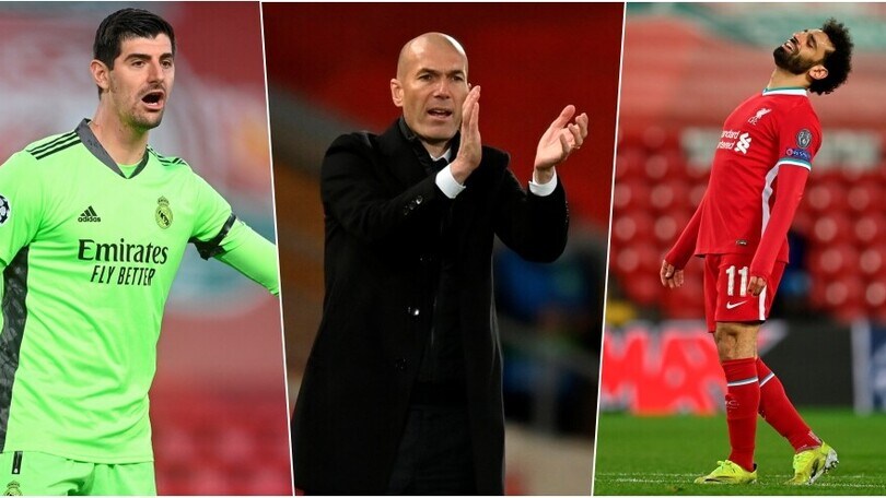 Zidane sorride, Courtois è super: Liverpool eliminato dal Real Madrid