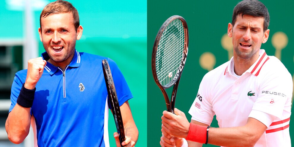 Clamoroso Evans: elimina Djokovic a Montecarlo!