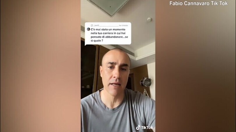 Fabio Cannavaro: "Quando ero all'Inter pensai al ritiro"
