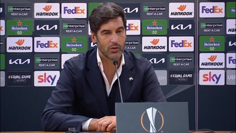 Fonseca: "Passaggio del turno dedicato ai tifosi"
