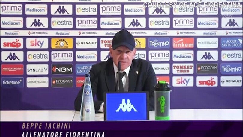 Fiorentina, Iachini: "Nessuno ha la bacchetta magica"