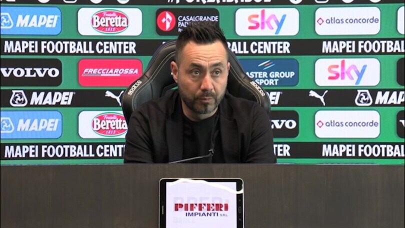 De Zerbi: "L'ottavo posto forse è il massimo.."