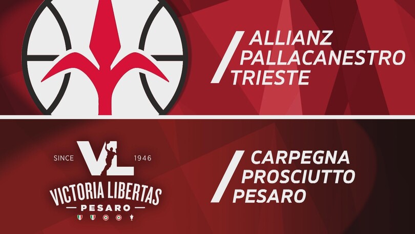 Allianz Pallacanestro Trieste - Carpegna Prosciutto Pesaro 101-88
