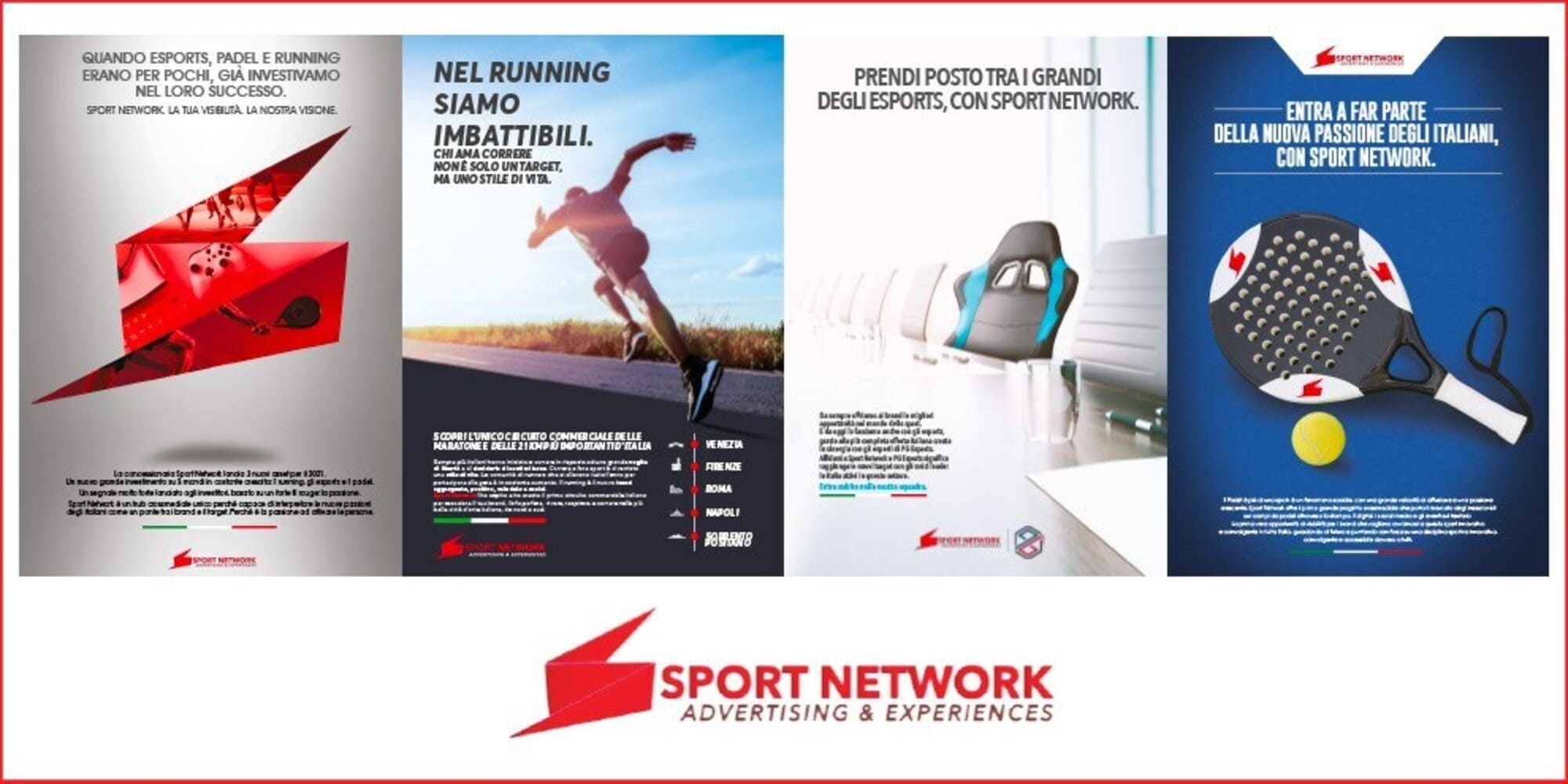 Running, eSports, padel: nel 2021 investiamo in passione