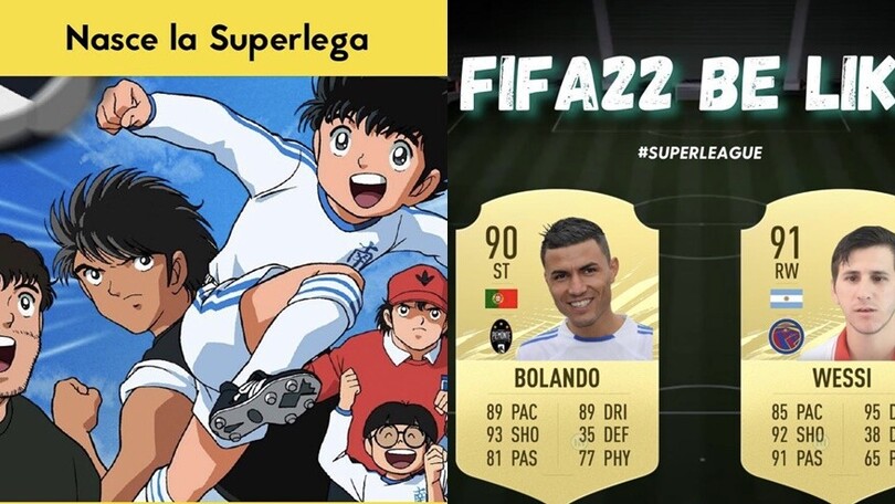 Superlega, da Holly e Benji a Fifa22: le ironie del web
