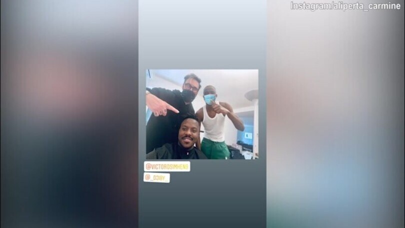 Napoli, nuovo look per Bakayoko