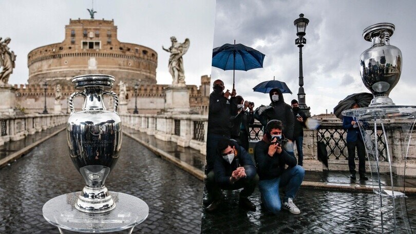 A Roma arriva la coppa degli Europei per il Trophy Tour!