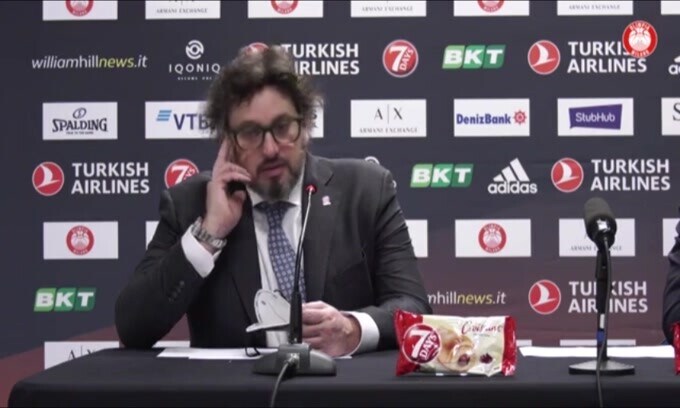 Basket, Trinchieri: "Incaz...? No, dispiaciuto"
