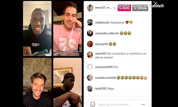 Pia prende in giro Enock e poi: "Papà occupato con la ragazza.."