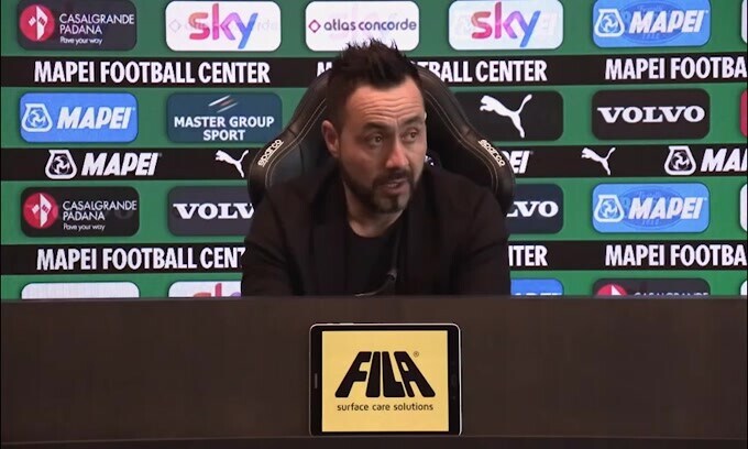 De Zerbi: "Abbiamo dimostrato una mentalità coerente"