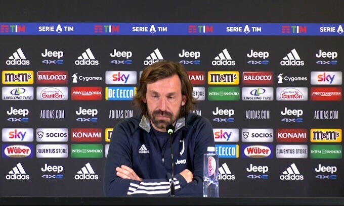 Pirlo: "Ronaldo ha sempre voglia di far bene"