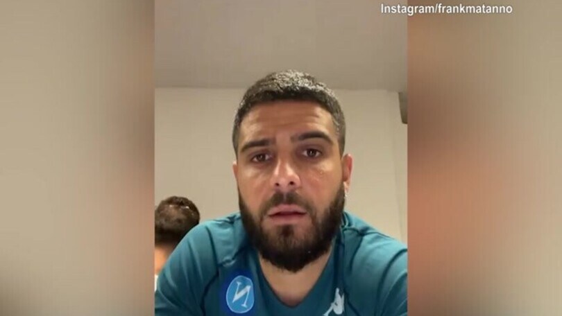 Spogliatoio Napoli, Insigne come Frank Matano