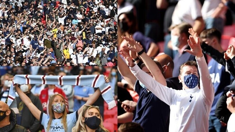 8000 tifosi per la finale Tottenham-City! Spettacolo a Wembley