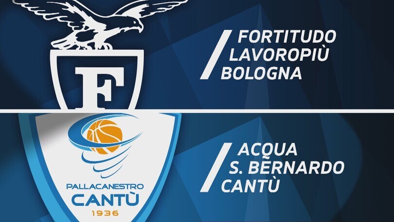 Fortitudo Lavoropiù Bologna - Acqua S.Bernardo Cantù 75-68