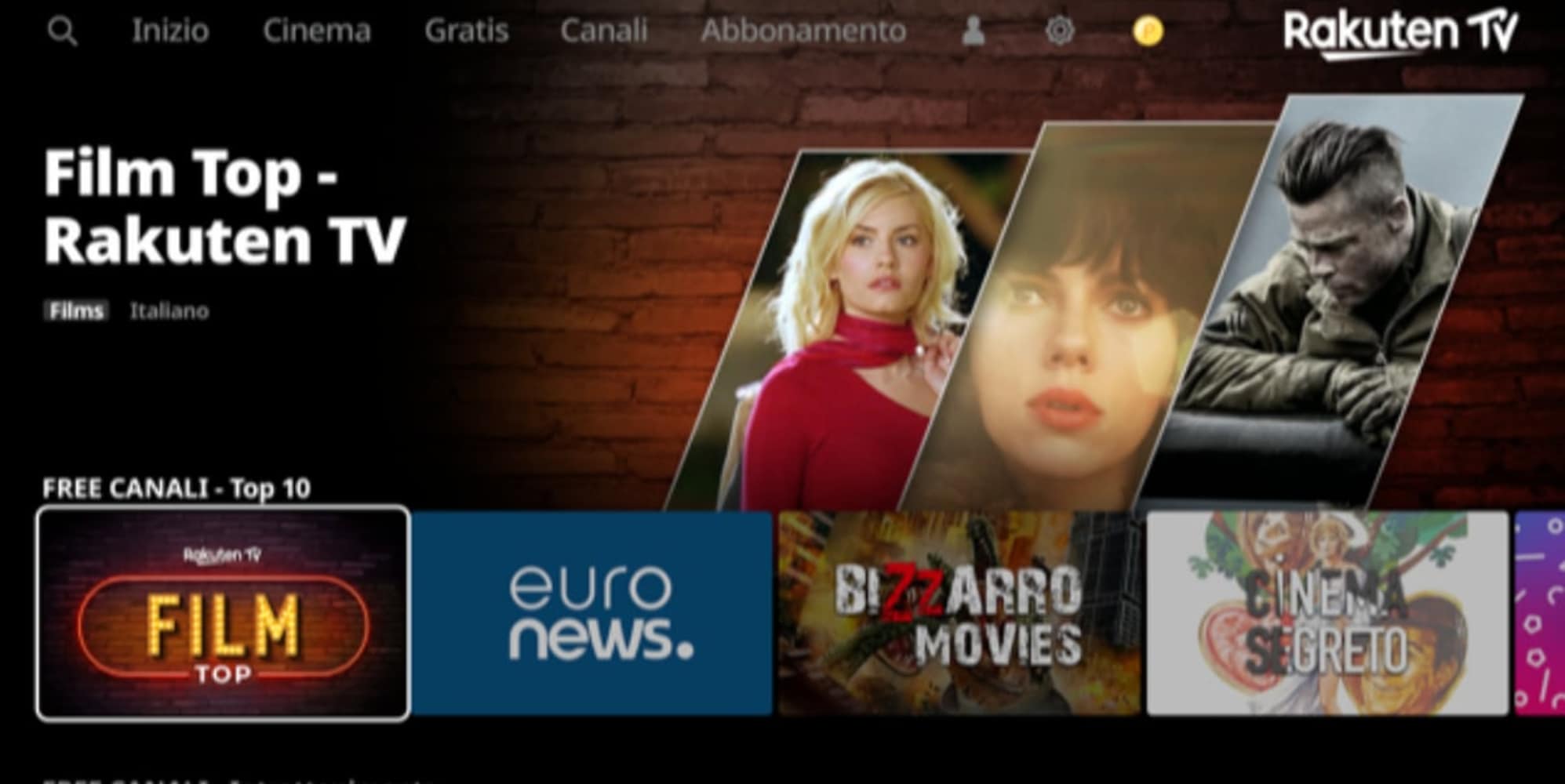 Rakuten TV lancia oltre 90 canali lineari gratuiti