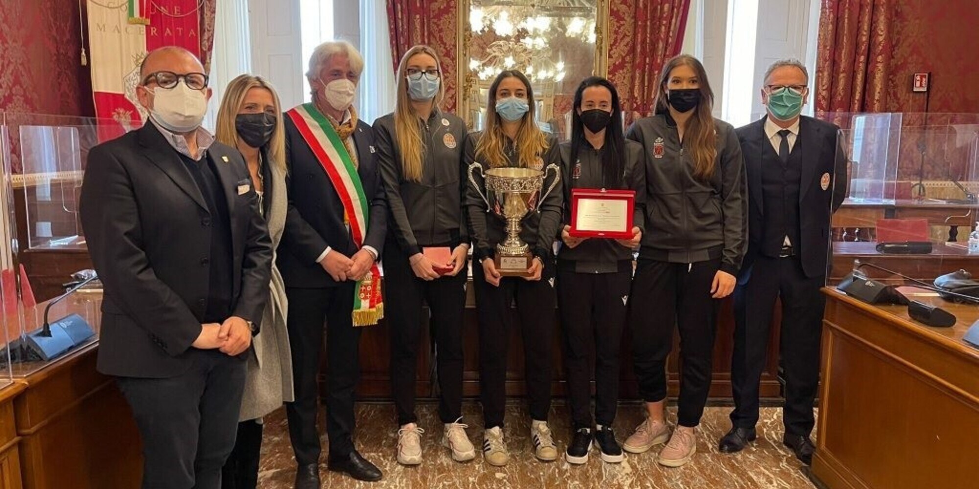 La Balducci premiata dal Comune di Macerata