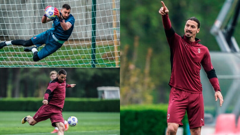 Milan: Ibrahimovic pronto al rientro, Donnarumma vola