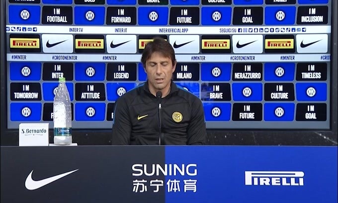 Conte: "Vincere sarebbe un'opera d'arte"