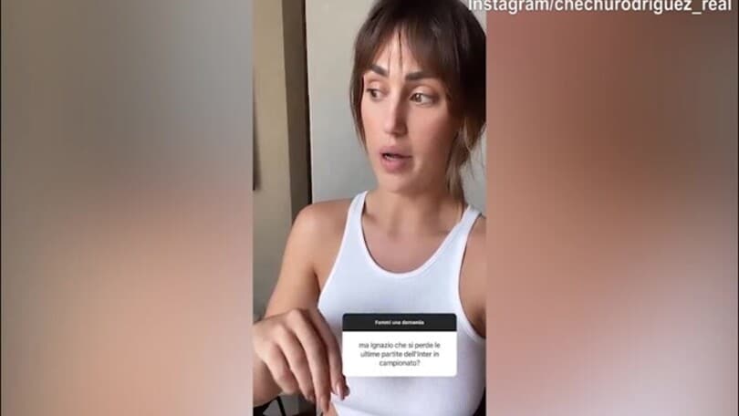 Cecilia Rodriguez: "Ignazio e l'Inter? Ha detto a mio papà.."