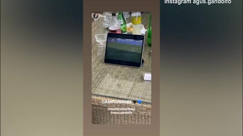 Lautaro Martinez, gioia incontenibile per lo Scudetto!