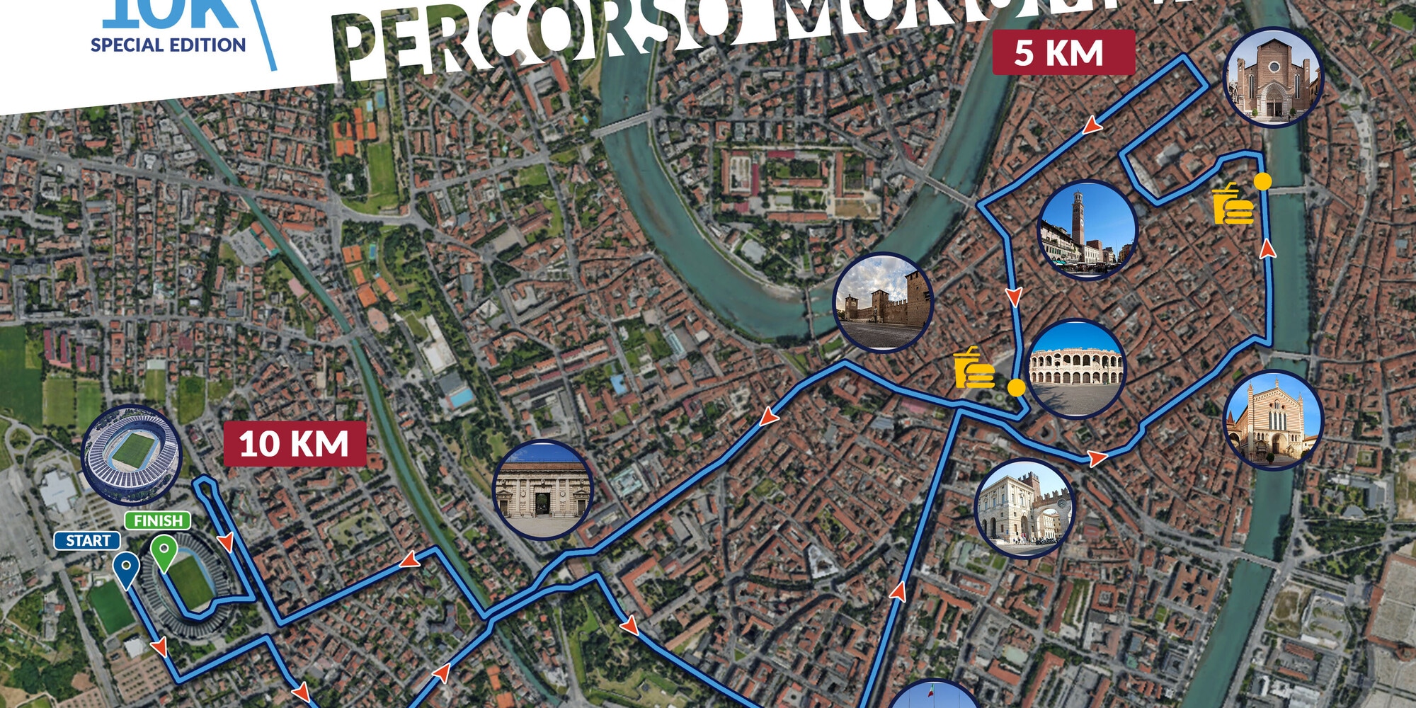 Monument Run 10k Special Edition, il nuovo traguardo di Giulietta&Romeo Half Marathon