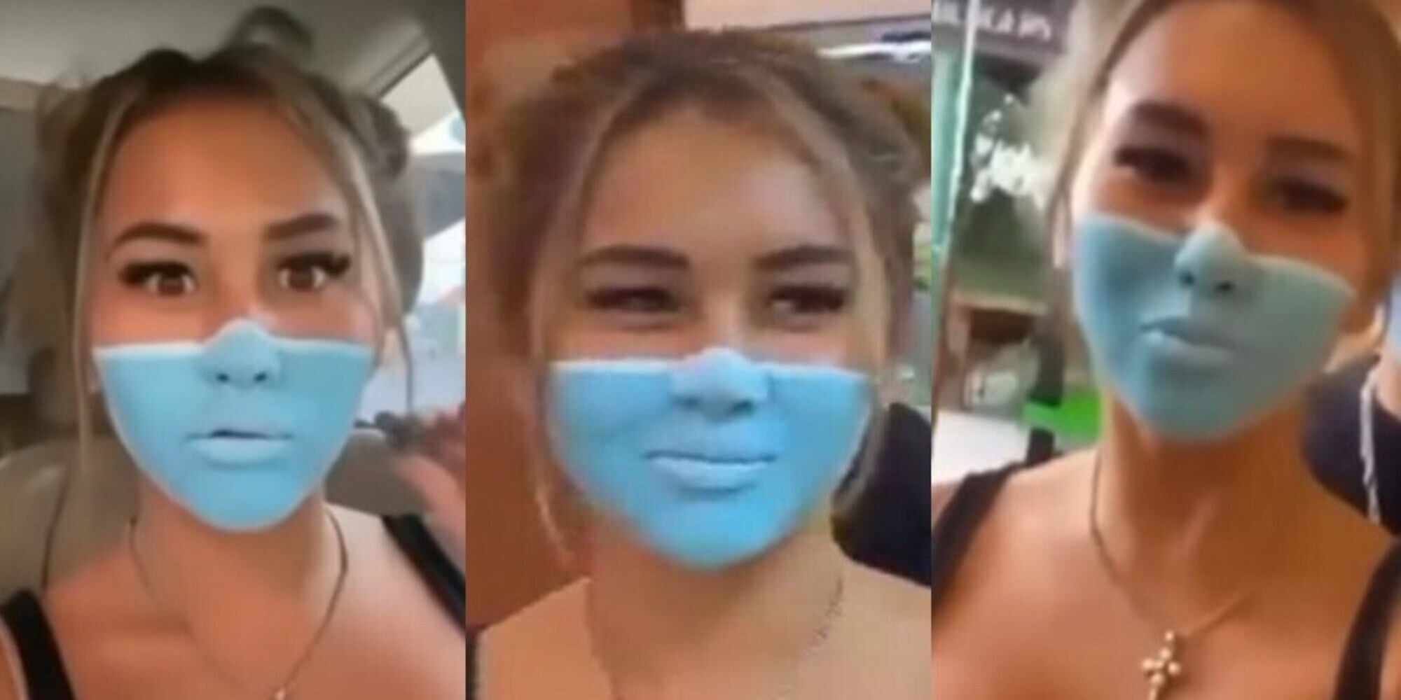 Influencer con mascherina disegnata: l'Indonesia prende provvedimenti