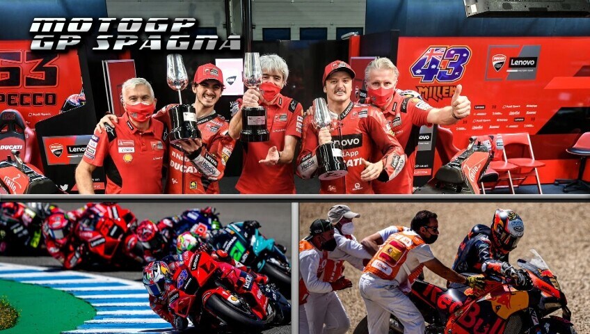 MotoGP Spagna, pagelle: Ducati si conferma, Rins si affonda