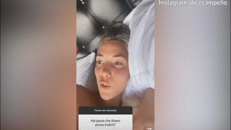 Alice Campello non ha dubbi: "Impossibile che Morata mi tradisca"