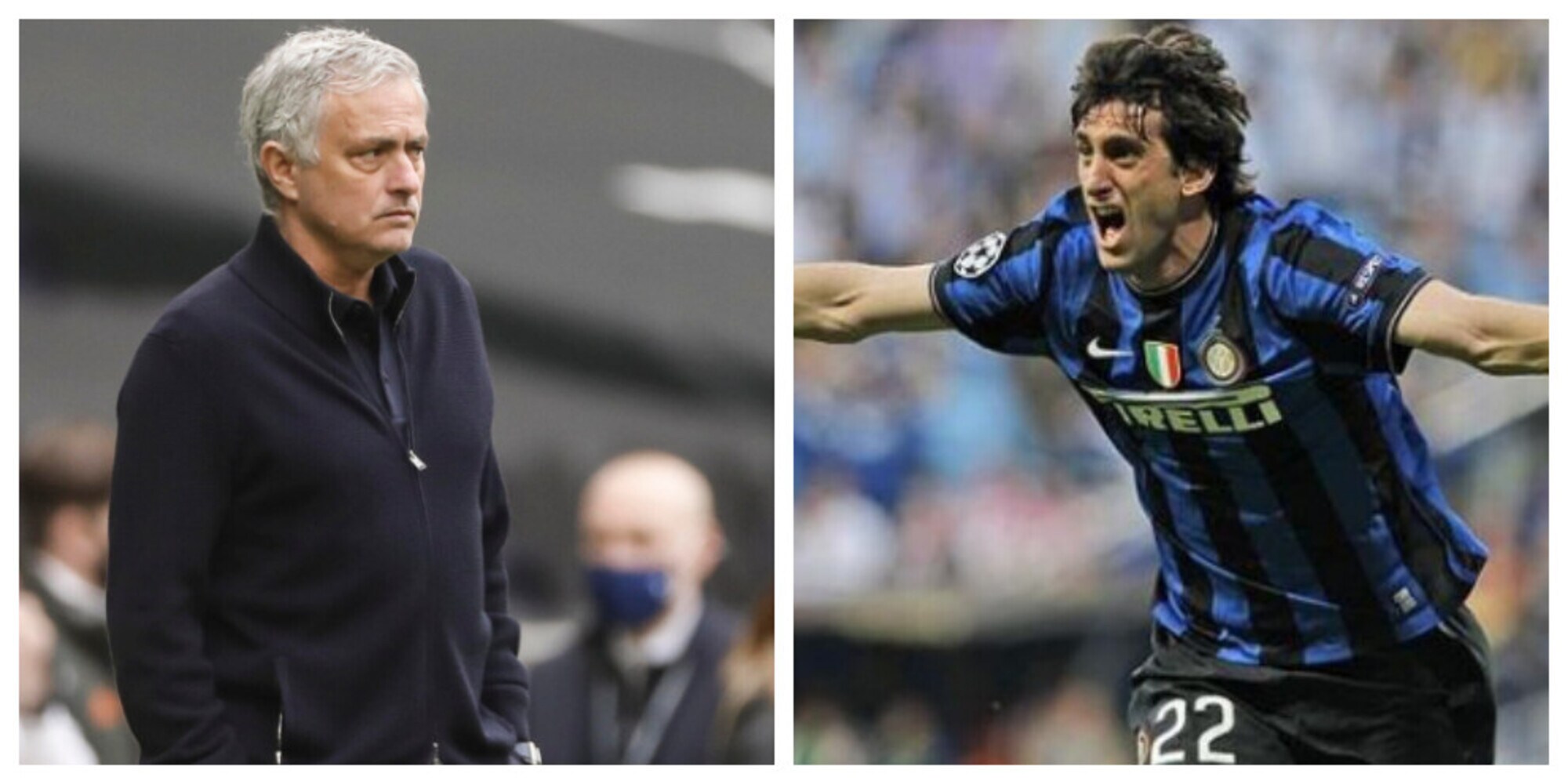 Milito: "Mourinho alla Roma? Speravo tornasse all'Inter..."