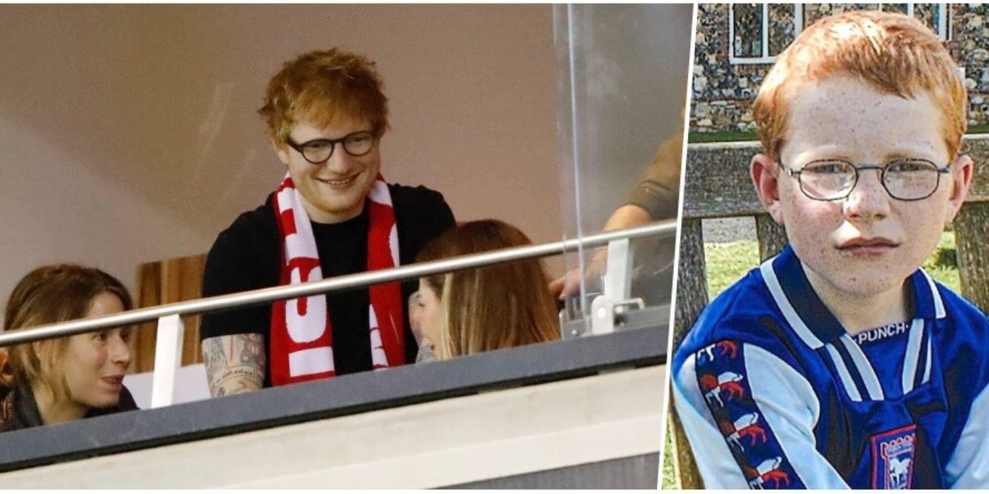 Ed Sheeran sponsor dell'Ipswich Town: mistero sul logo