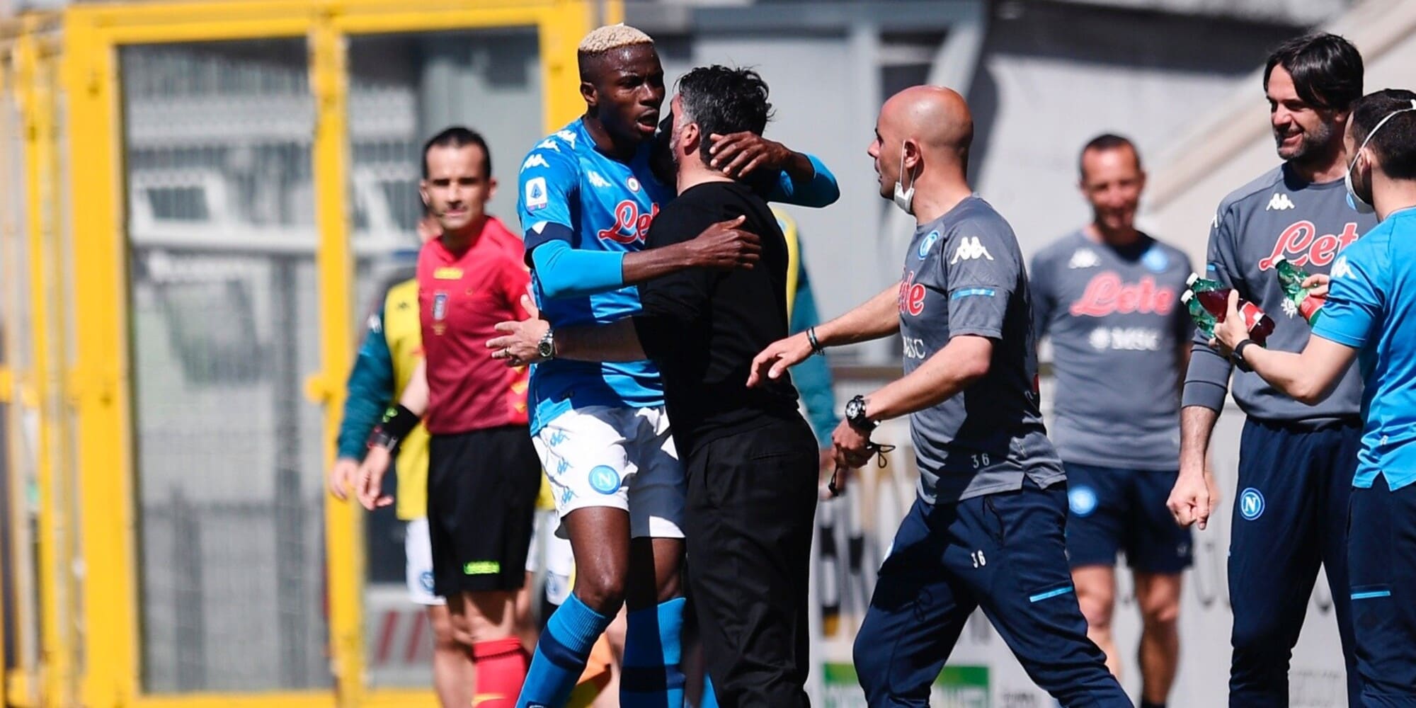 Spezia-Napoli 1-4: Gattuso secondo. Pari Udinese-Bologna