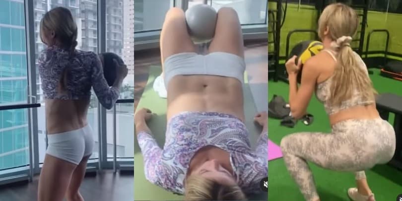 Da Miami agli Internazionali d'Italia, super allenamento per Camila Giorgi