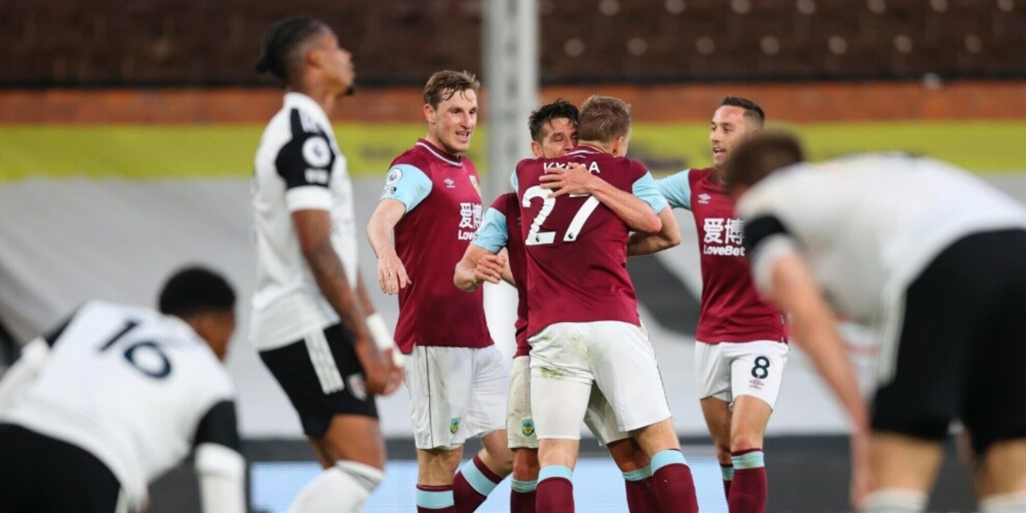 Premier, Fulham retrocesso: il Burnley si impone 2-0