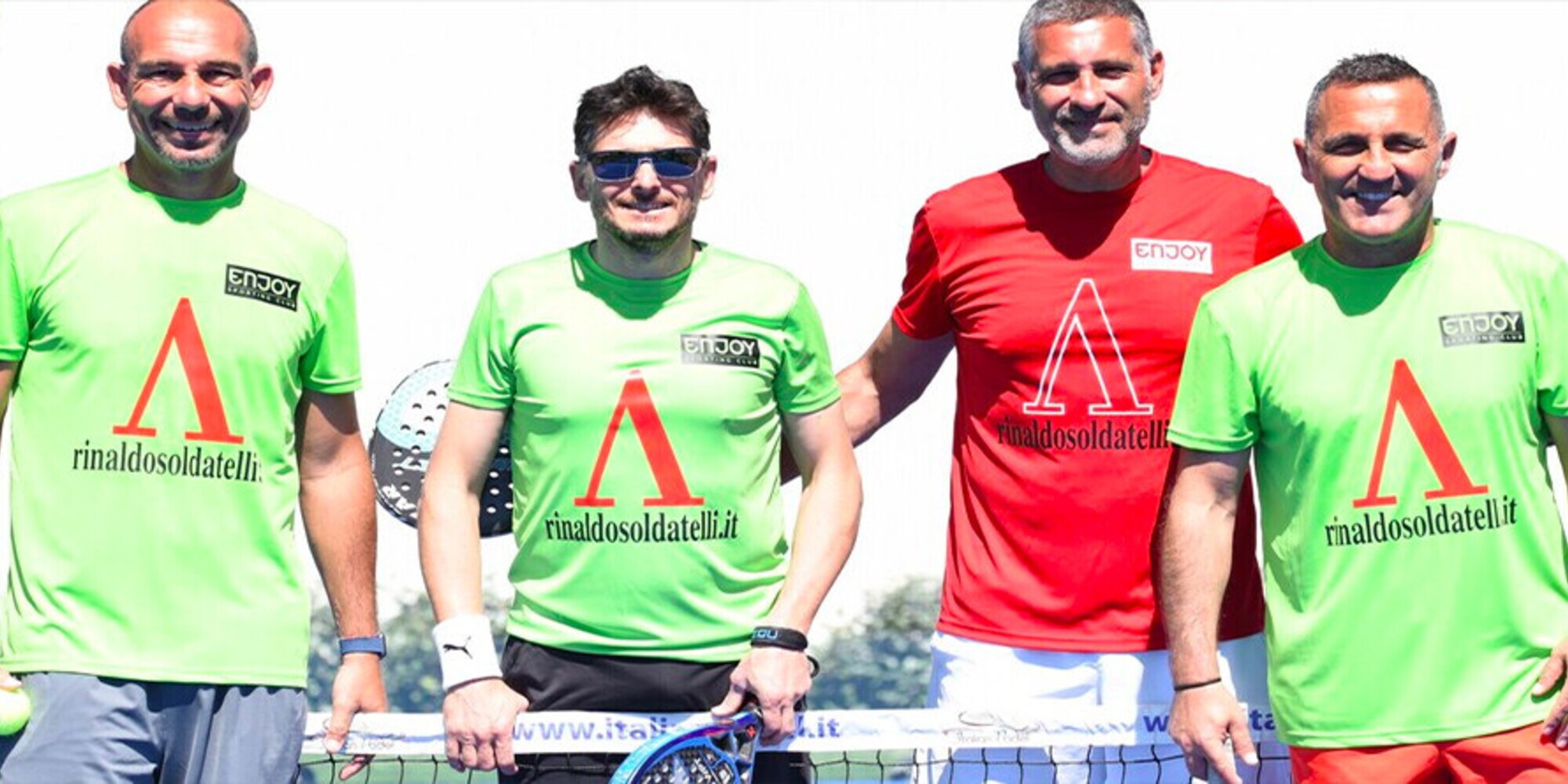Padel: al Circolo Enjoy Sporting Club tanti vip in campo