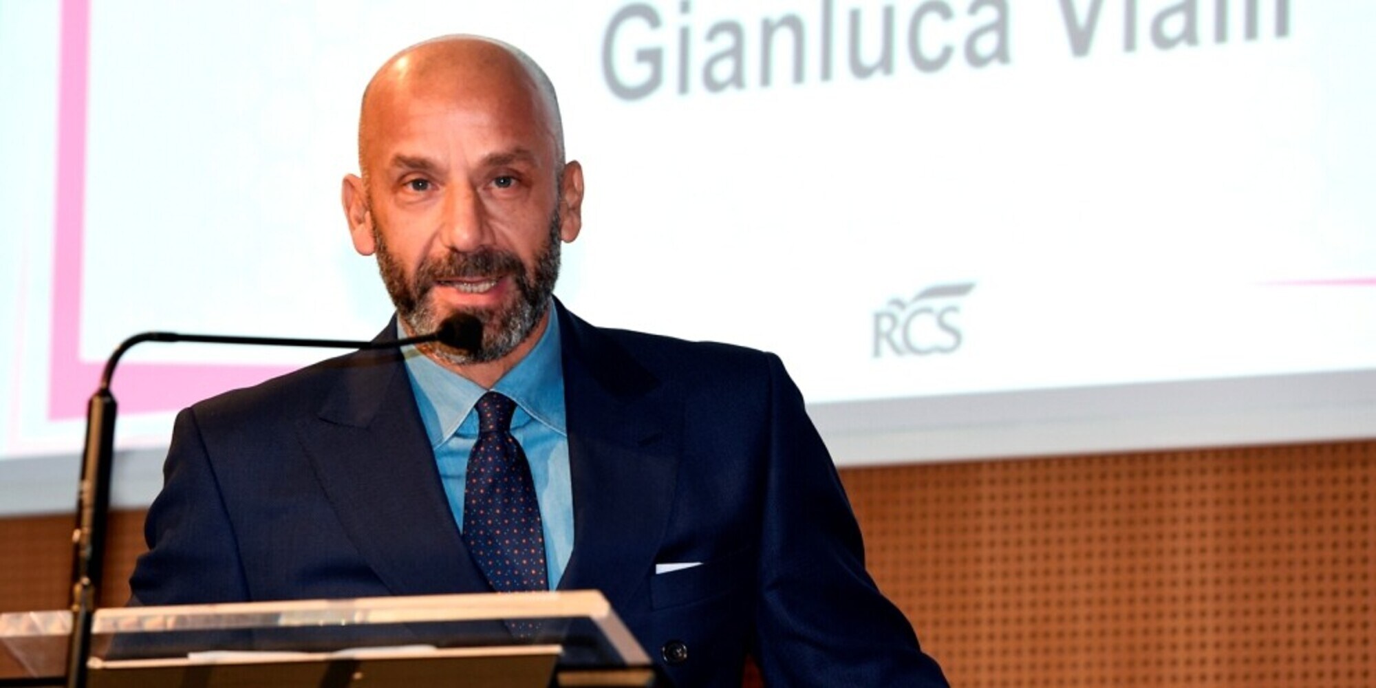 Gianluca Vialli sarà ambasciatore dei volontari di Euro 2020