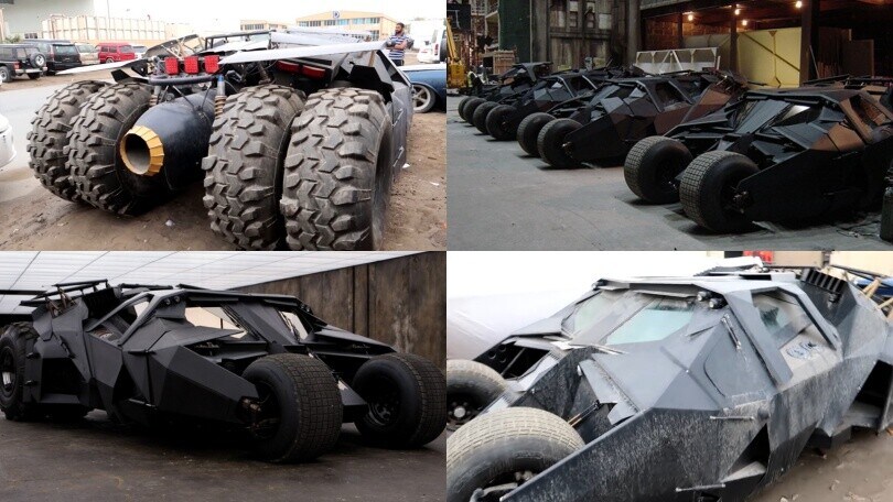 Scovata a Dubai una Batmobile originale della trilogia di Nolan