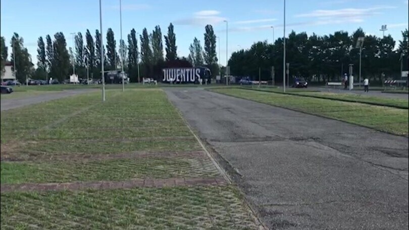Sassuolo-Juventus: l’arrivo del pullman bianconero