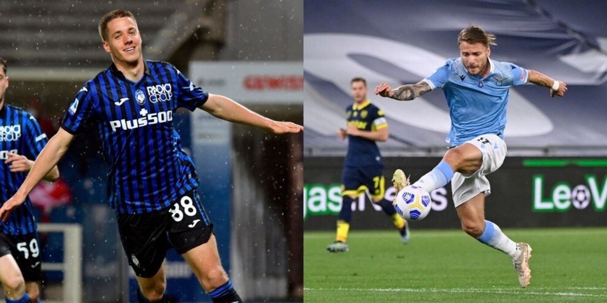 Atalanta seconda, la Lazio ringrazia Immobile. Tris dell'Inter alla Roma