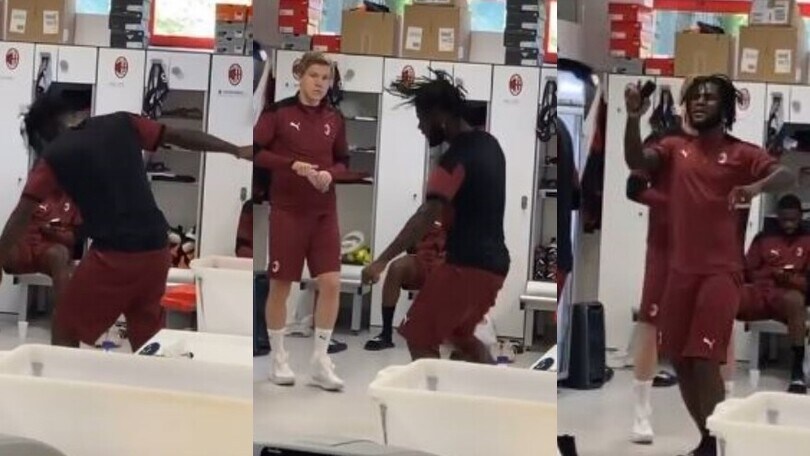 Kessie si scatena nello spogliatoio: Hauge reagisce così